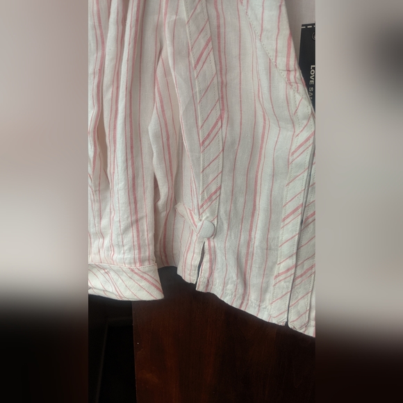 Love Sam cropped blazer linen M - Picture 3 of 3